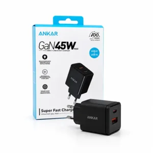 رأس شاحن أنكر 013 بتقنية GaN بقوة 45W – (كود 6219)