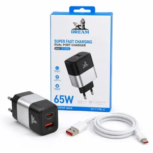 شاحن دريم معدن فاست بقوة 65W – (كود 2954)
