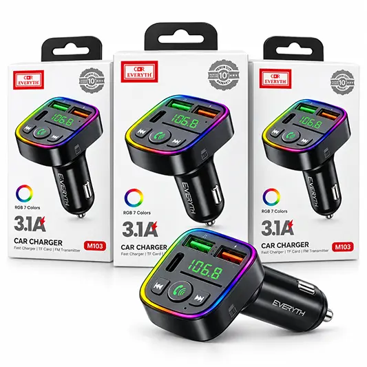 mp3 ايردم 103 اصلي شركه مختوم 2 فتحه usb + فتحه bd جوده وسرعه شحن وبيشغل فلاشه وكارت - كود 5321