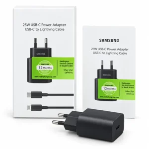 شاحن ايفون ثنائي 25w علامه خضرا جوده عاليه bd – كود 8845