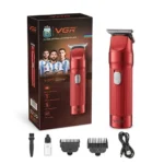 ماكينه حلاقه vgr 987 حمرا لون شياكه وجوده ممتازه - (كود 5114)